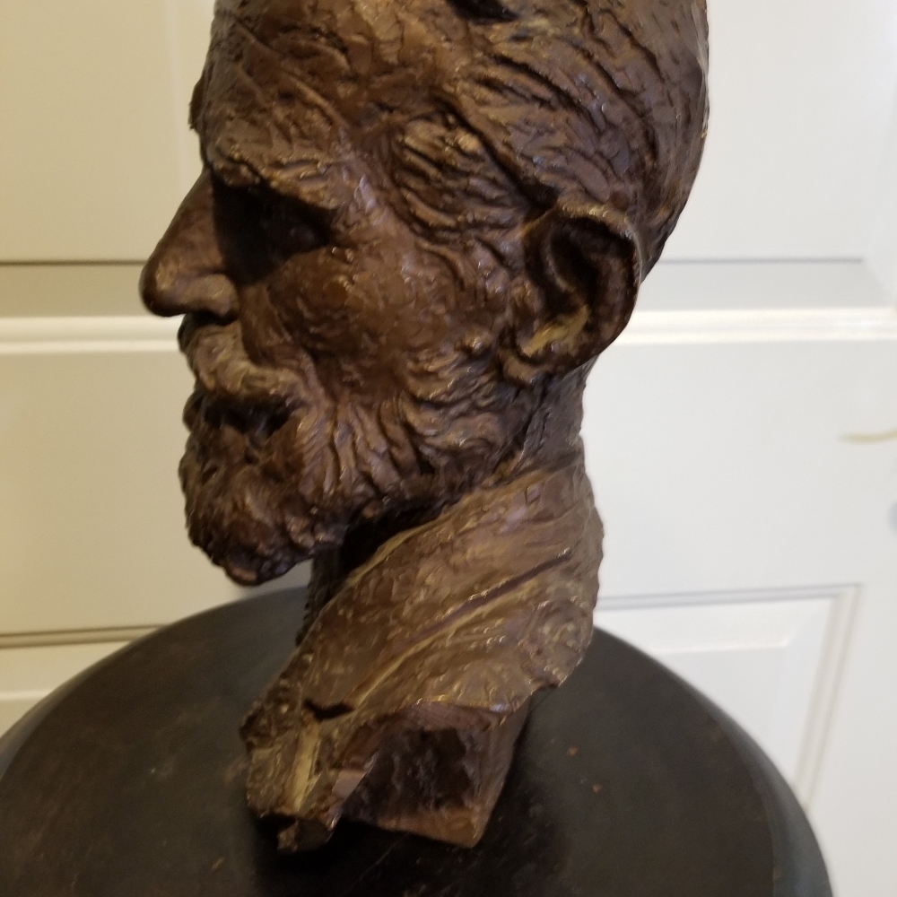 Rare Austin Productions George Bernard Shaw Plaster Bust